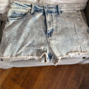 SO Light Blue Denim Shorts